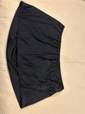 Classic Black Swim Skirt Size 2x